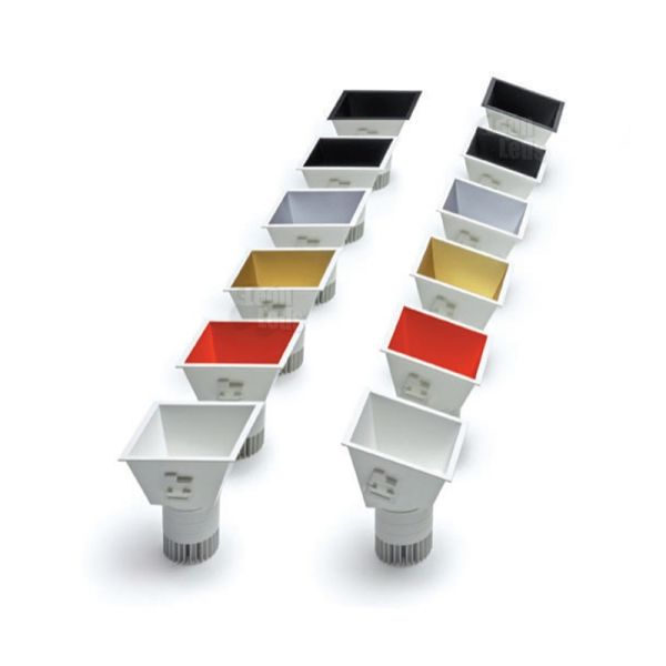 Spot Encastrable Led SWAP Carré 5W Blanc Orange Or Gris Noir Carré Arkos Light 7,5W | Éclairage LeonLeds