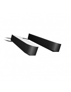 Lot de deux barres lumineuses noires Hue Play