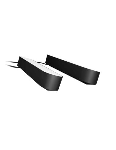 Pack doble barra de luces Hue Play negro