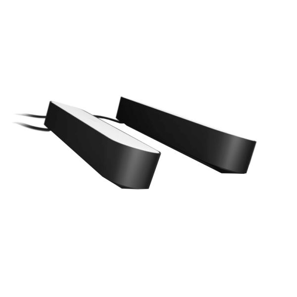 Pack doble barra de luces Hue Play negro