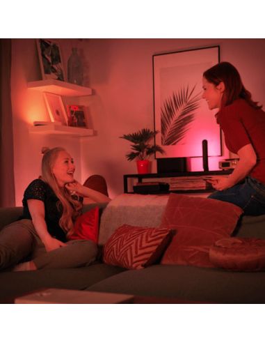 Pacote duplo de barra de luz Hue Play preto ambiente