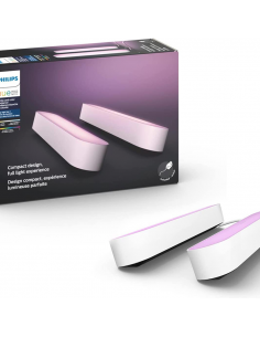Double pack de barres lumineuses blanches Play RGBW