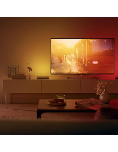 Barre lumineuse double pack Play TV blanche RGBW