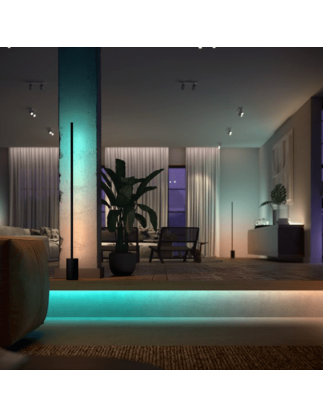 Faixa de luz RGB gradiente multicolorida de 2 metros