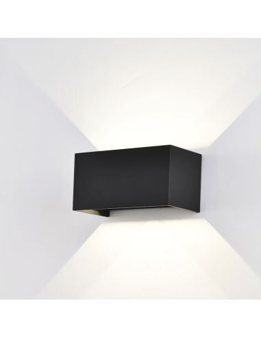 Rechteckige LED-Außenwandleuchte...