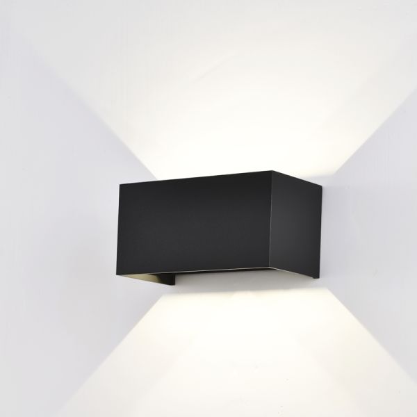 Luminária LED exterior retangular...