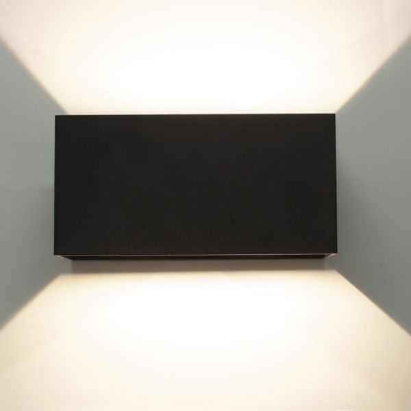 Aplique LED exterior rectangular...
