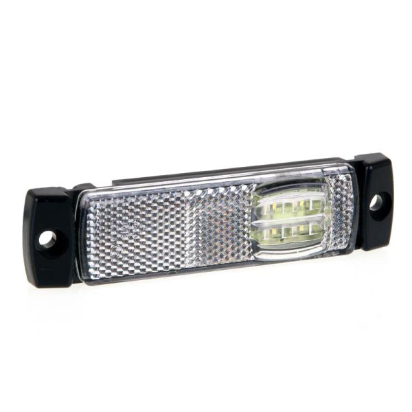 Saco de 10 luzes de posição LED para reboque de desobstrução Branco, Vermelho, Laranja | leonleds