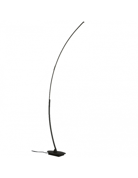 Lámpara de pie LED minimalista Solo Negro