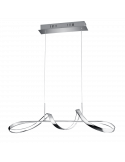 Lámpara LED colgante minimalista Perugia cromo