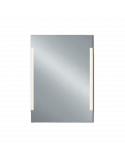 Espejo LED rectangular Lucia para baño