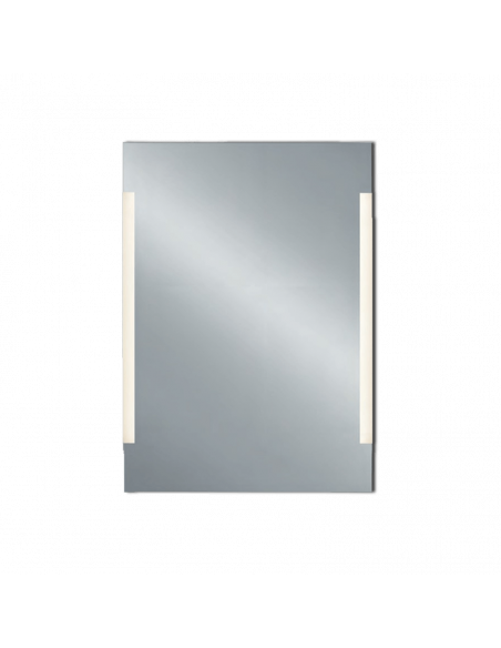 Espejo LED rectangular Lucia para baño