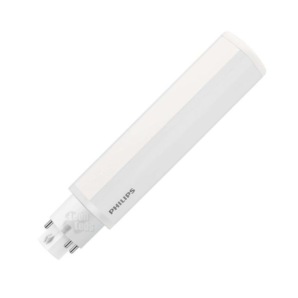Bombilla LED PL-C 4 PIN 9W Philips 4 Pines sustitución de Bombilla de bajo de consumo de 28W | LeonLeds