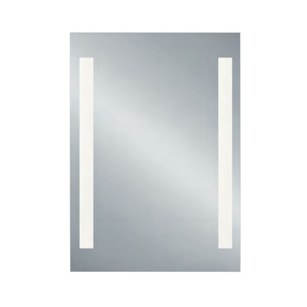 Espejo con luz LED rectangular Senna
