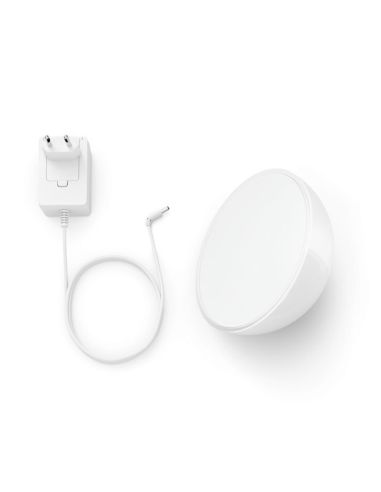 Lámpara de mesa LED portátil smart Hue Go RGB