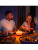 Lámpara de mesa LED portátil smart Hue Go ambiente