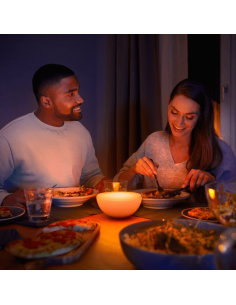 Lámpara de mesa LED portátil smart Hue Go 2