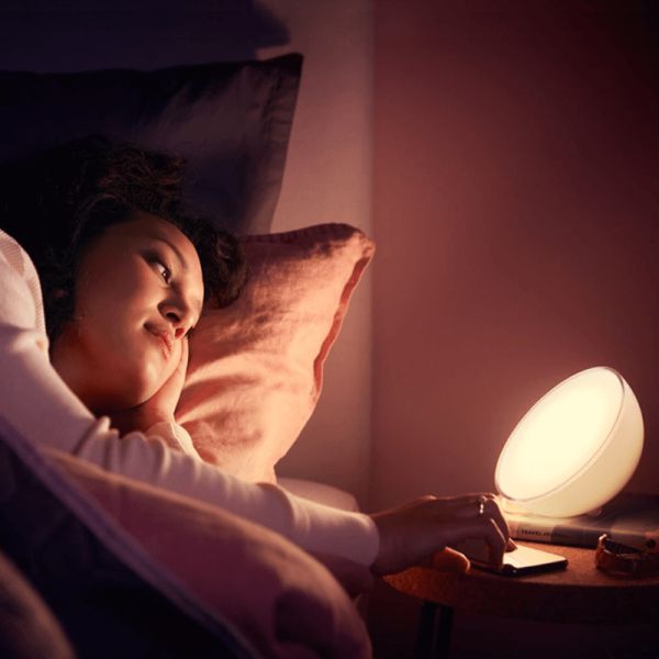 Lámpara de mesa LED portátil inteligente Hue Go