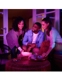 Lámpara de mesa LED portátil inteligente Hue Go Philips Hue