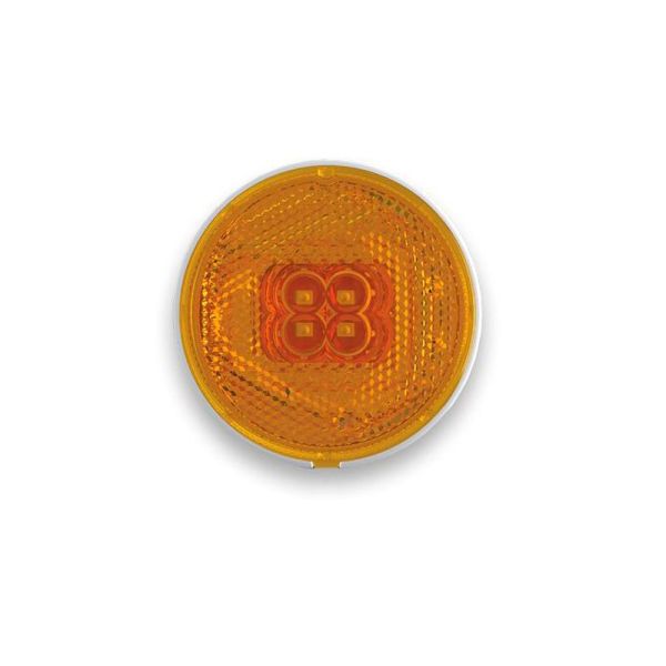 Piloto LED Redondo Galibo Lateral Fristom FT-060 LED Homologado 12v 24v Camion Remolque | LeonLeds