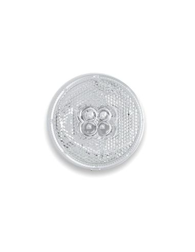 Indicador Lateral de Luz Redonda Fristom FT-060 LED Aprovado 12v 24v Reboque de Caminhão | leonleds