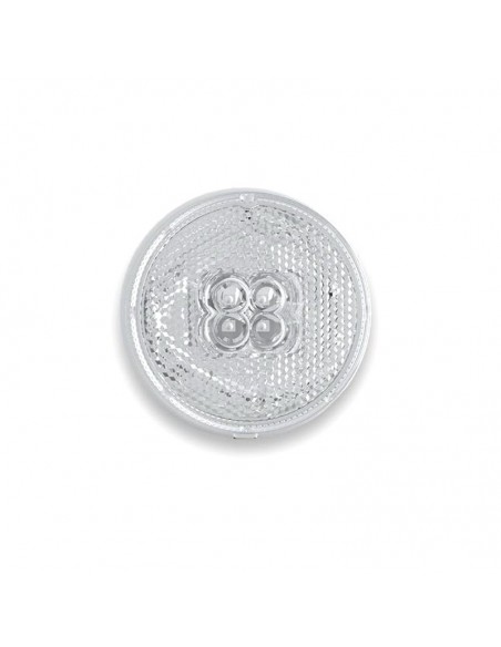 Jauge latérale lumineuse LED ronde Fristom FT-060 Remorque de camion 12v 24v approuvée par LED | leonleds