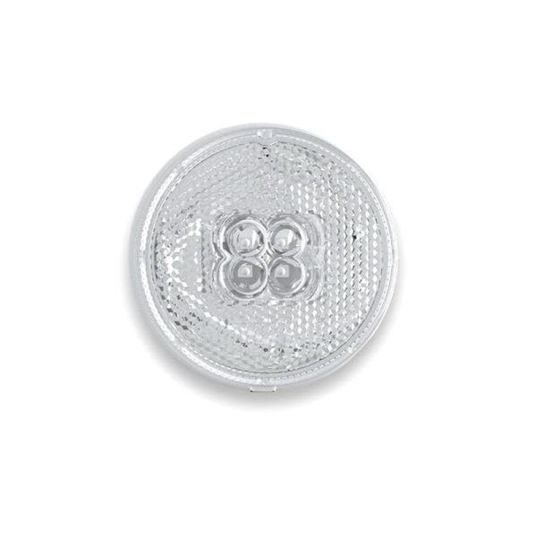 Jauge latérale lumineuse LED ronde Fristom FT-060 Remorque de camion 12v 24v approuvée par LED | leonleds