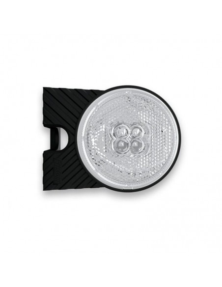 Piloto LED Galibo Lateral Redonodo con soporte Fristom FT-060 LED y Reflectante | LeonLeds