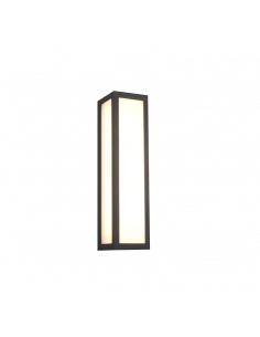 Aplique LED rectangular Fuerte antracita Trio