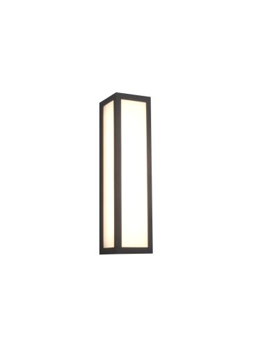 Aplique LED rectangular Fuerte antracita Trio