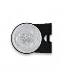 Piloto LED Galibo Lateral Redonodo con soporte Fristom FT-060 LED y Reflectante | LeonLeds