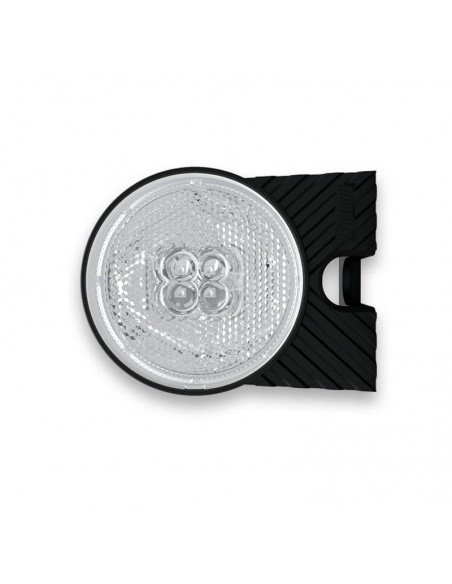 Piloto LED Galibo Lateral Redonodo con soporte Fristom FT-060 LED y Reflectante | LeonLeds