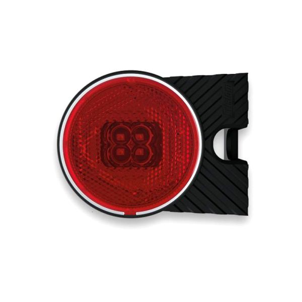 Piloto LED Galibo Lateral Redonodo con soporte Fristom FT-060 LED y Reflectante | LeonLeds