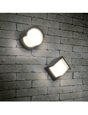 Applique murale LED Puno environnement rond moderne