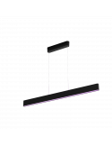 Lámpara LED colgante Ensis negra Philips Hue