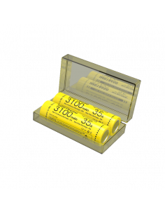 Pack 2 Baterías Nitecore IMR18650 3100mAH 35A 2