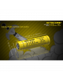 Pack 2 Nitecore IMR18650 3100mAH 35A Características das baterias