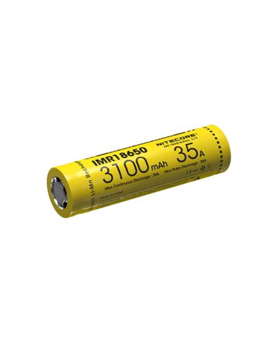 Pack 2 Batteries Nitecore IMR18650 3100mAH 35A