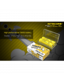 Pack 2 Baterías Nitecore IMR18650 3100mAH 35A embalaje