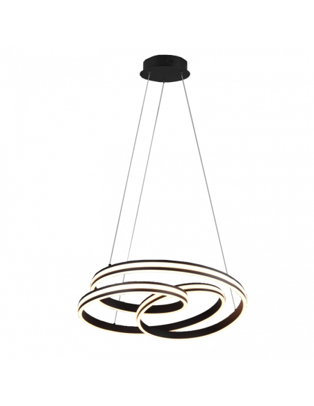 Plafonnier LED design Nuria 60W 7200Lm 2300K-3000K-4000K Trio | leonleds