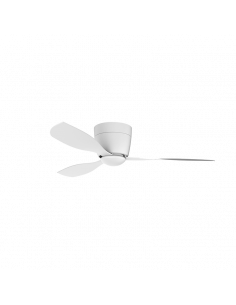 Ventilador LED Bora blanco silencioso 3000k