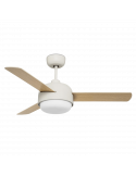 Ventilador con luz y aspas reversibles Klar