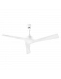Ventilador de techo blanco sin luz Mogan