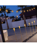 Guirnalda LED exterior decorativa Alba New Garden