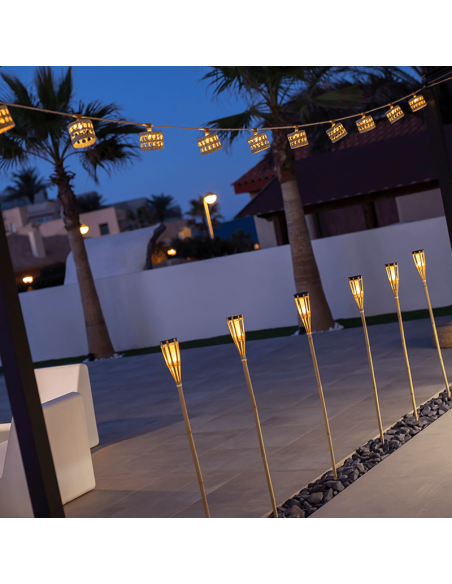 Guirnalda LED exterior decorativa Alba New Garden
