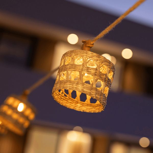 guirlanda de led decorativa alba