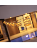 Guirnalda LED exterior decorativa Alba medidas