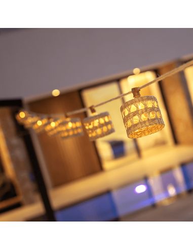 Guirnalda LED exterior decorativa Alba medidas