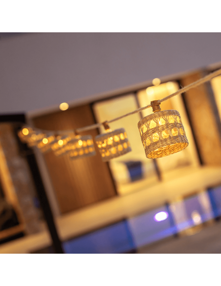 Guirnalda LED exterior decorativa Alba medidas