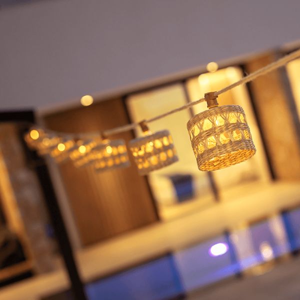 Guirnalda LED exterior decorativa Alba medidas